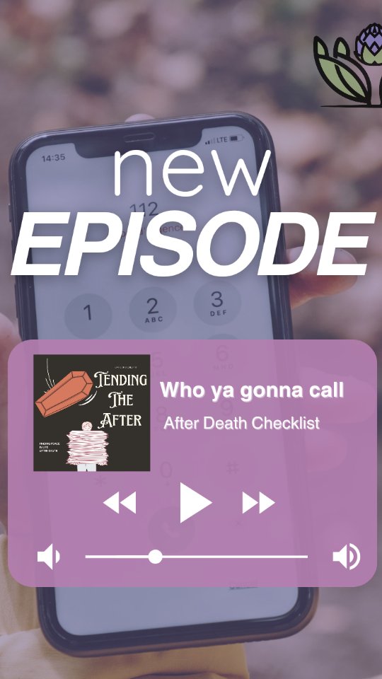 Preparing for your own
 or 
to be the one to make the calls?

This Episode will leave you with actionable tasks and considerations around one of the first steps after someone dies...letting people know.

Available at link in bio on YouTube, Apple Music, iHeart, and other podcast players

Like the final version of a MySpace top 8...

Who is the 3rd person on your list?